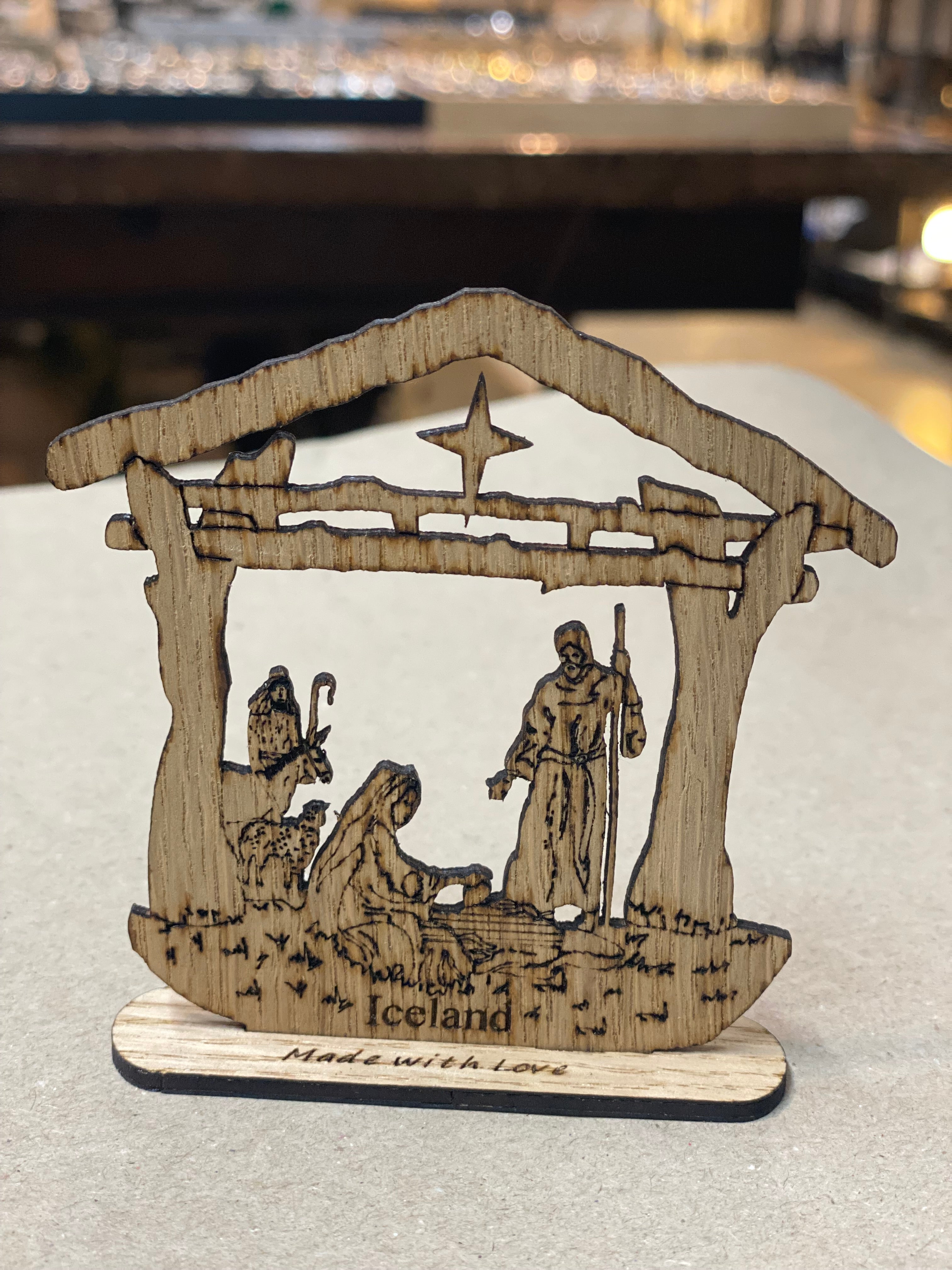 Christmas wooden handmade decoration by Os Handverk Christmas wooden handmade decoration by Os Handverk